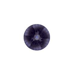 Amazing Fractal Triskelion Purple Passion Flower 1  Mini Magnets by jayaprime
