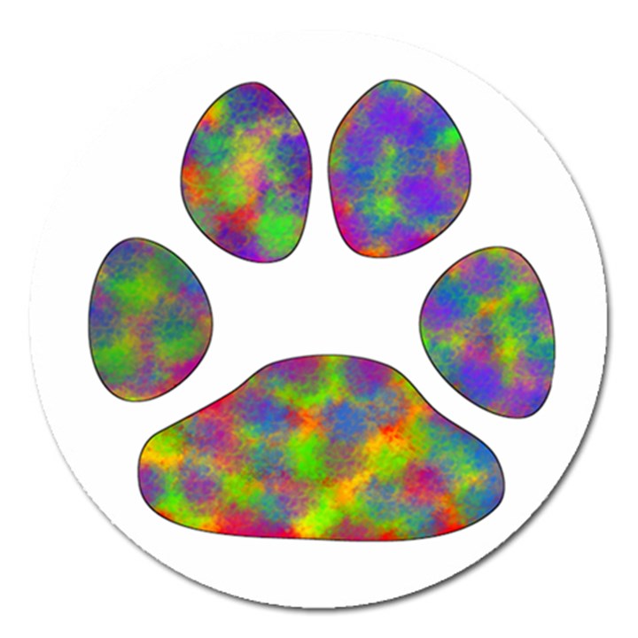 Paw Magnet 5  (Round)