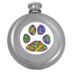 Paw Round Hip Flask (5 Oz) by BangZart