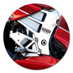 Footrests Motorcycle Page Magnet 5  (round) by BangZart