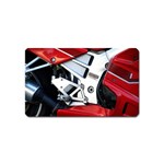 Footrests Motorcycle Page Magnet (Name Card) Front