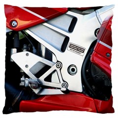 Footrests Motorcycle Page Large Cushion Case (two Sides) by BangZart