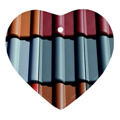 Shingle Roof Shingles Roofing Tile Ornament (heart)