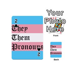 They/them Pronouns Playing Cards 54 (mini) 