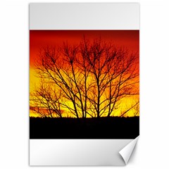 Sunset Abendstimmung Canvas 20  X 30  