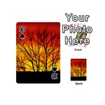 Sunset Abendstimmung Playing Cards 54 (Mini)  Front - Spade10