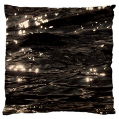 Lake Water Wave Mirroring Texture Standard Flano Cushion Case (one Side) by BangZart