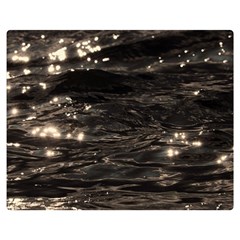 Lake Water Wave Mirroring Texture Double Sided Flano Blanket (medium) 