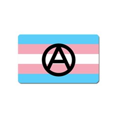 Anarchist Pride Magnet (name Card) by TransPrints