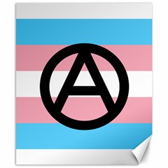 Anarchist Pride Canvas 8  X 10  by TransPrints