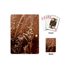 Ice Iced Structure Frozen Frost Playing Cards (mini)  by BangZart