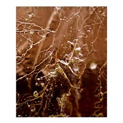 Ice Iced Structure Frozen Frost Shower Curtain 60  X 72  (medium)  by BangZart