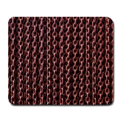 Chain Rusty Links Iron Metal Rust Large Mousepads by BangZart