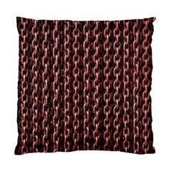 Chain Rusty Links Iron Metal Rust Standard Cushion Case (two Sides) by BangZart