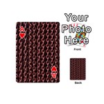 Chain Rusty Links Iron Metal Rust Playing Cards 54 (Mini)  Front - HeartA