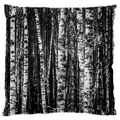 Birch Forest Trees Wood Natural Standard Flano Cushion Case (two Sides)