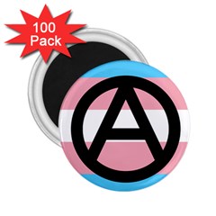 Anarchist Pride 2 25  Magnets (100 Pack)  by TransPrints