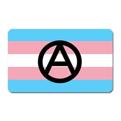 Anarchist Pride Magnet (rectangular) by TransPrints