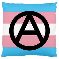 Anarchist Pride Large Cushion Case (two Sides) by TransPrints