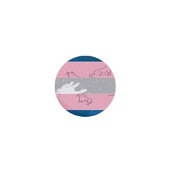 Pride Flag 1  Mini Buttons by TransPrints