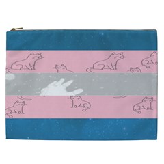 Pride Flag Cosmetic Bag (xxl)  by TransPrints