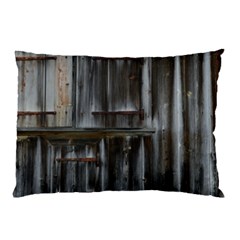 Alpine Hut Almhof Old Wood Grain Pillow Case (two Sides) by BangZart