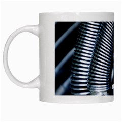 Motorcycle Details White Mugs by BangZart