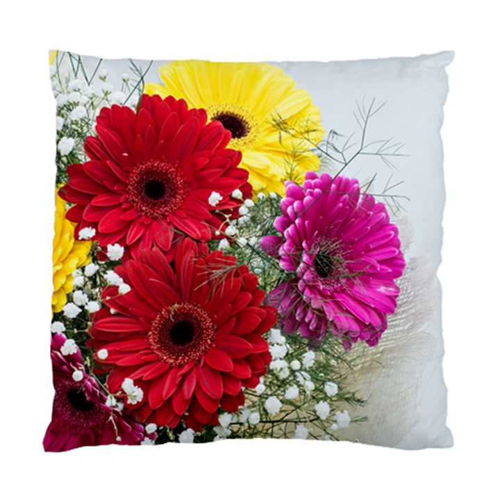 Flowers Gerbera Floral Spring Standard Cushion Case (One Side)