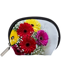 Flowers Gerbera Floral Spring Accessory Pouches (small) 