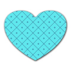 Pattern Background Texture Heart Mousepads by BangZart