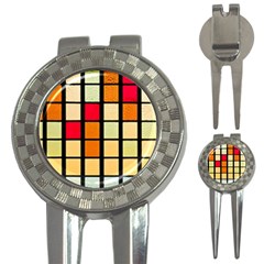 Mozaico Colors Glass Church Color 3-in-1 Golf Divots by BangZart