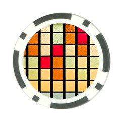 Mozaico Colors Glass Church Color Poker Chip Card Guard by BangZart