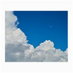 Sky Clouds Blue White Weather Air Small Glasses Cloth Front