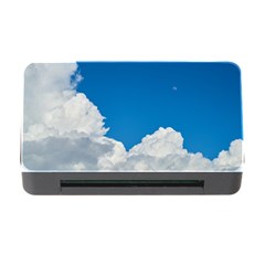 Sky Clouds Blue White Weather Air Memory Card Reader With Cf by BangZart