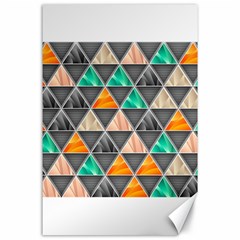 Abstract Geometric Triangle Shape Canvas 24  X 36  by BangZart