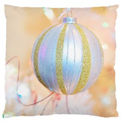 Sphere Tree White Gold Silver Large Cushion Case (one Side) by BangZart