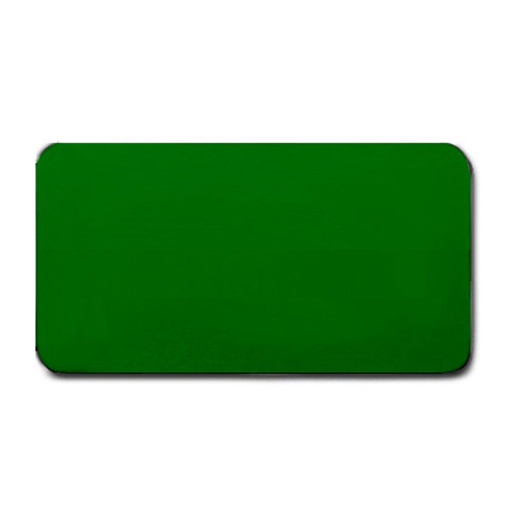 Solid Christmas Green Velvet Classic Colors Medium Bar Mats