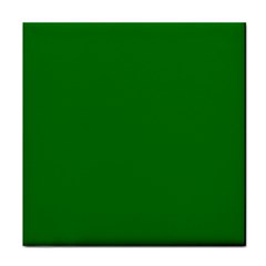 Solid Christmas Green Velvet Classic Colors Face Towel by PodArtist