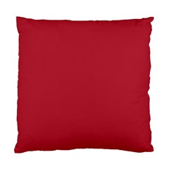 Usa Flag Red Blood Red Classic Solid Color  Standard Cushion Case (two Sides) by PodArtist