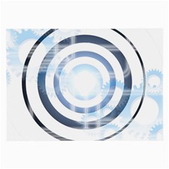 Center Centered Gears Visor Target Large Glasses Cloth by BangZart
