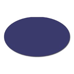 USA Flag Blue Royal Blue Deep Blue Oval Magnet