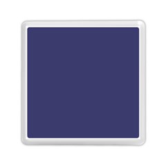 USA Flag Blue Royal Blue Deep Blue Memory Card Reader (Square) 