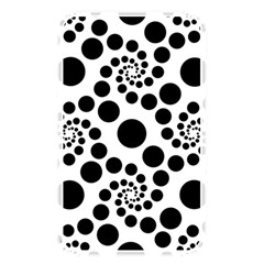 Dot Dots Round Black And White Memory Card Reader by BangZart