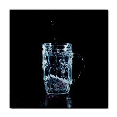 Glass Water Liquid Background Tile Coasters by BangZart