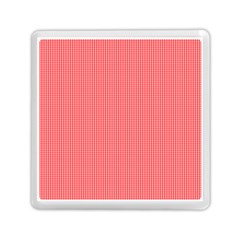 Christmas Red Velvet Mini Gingham Check Plaid Memory Card Reader (square)  by PodArtist