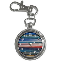 Background Horizontal Lines Key Chain Watches
