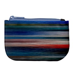 Background Horizontal Lines Large Coin Purse