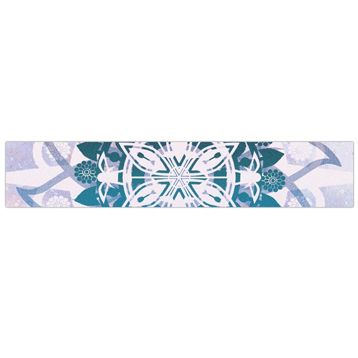 Mandalas Symmetry Meditation Round Flano Scarf (Large)