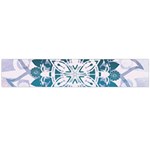 Mandalas Symmetry Meditation Round Flano Scarf (Large) Back