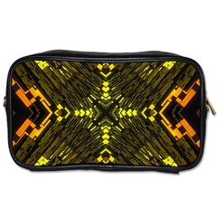 Abstract Glow Kaleidoscopic Light Toiletries Bags 2-side by BangZart